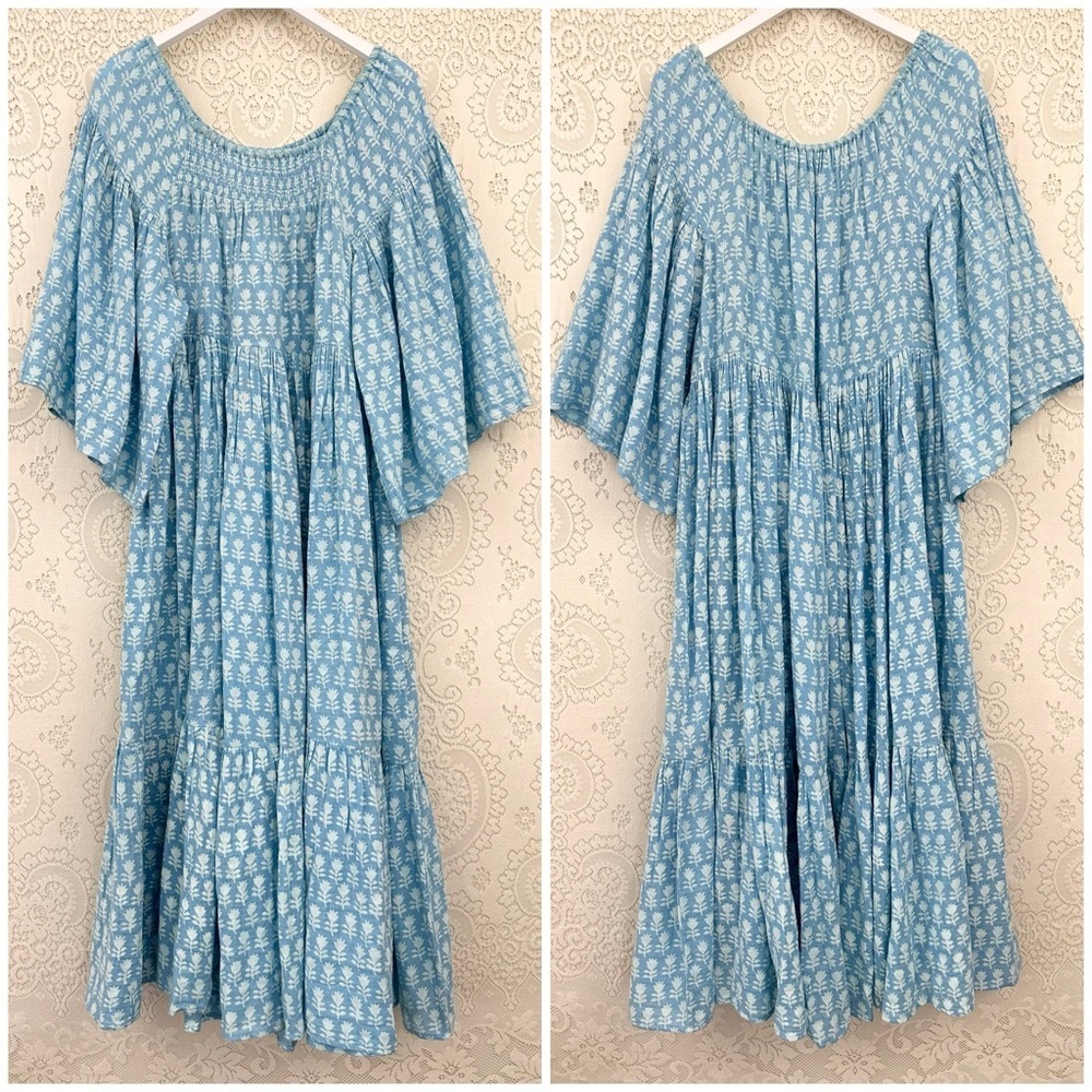 Anaak Amina Blue Bell Maxi Dress